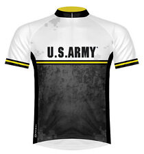 Primal Wear US Army Strong Cycling Jersey Raglan Cut Mens Bike Sport Cut