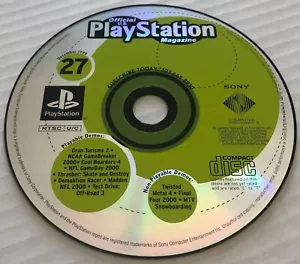 PlayStation Magazine Demo Disc Vol 27 (Sony, December 1999, Ntsc) Canadian - Picture 1 of 1