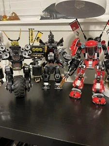 Lego Garma Mech- Fire Mech- Quake Mech. All Together No Mini Figures. - Picture 1 of 11