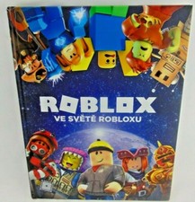 ROBLOX - VE SVĚTĚ ROBLOXU HARDCOVER BOOK 11 1/2'' H  8 3/4''W READ ITEM