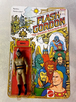 Mattel Flash Gordon 1979 - MING - 3 3/4 figura cardada/sellada Foto 1 de 4