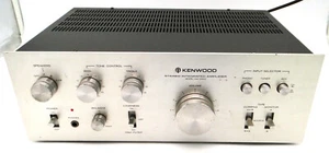 Amplificador estéreo Kenwood KA-3500 de colección encendido - solo para piezas/reparación LEER - Imagen 1 de 7