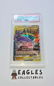 Naganadel & Guzzlord GX - PSA 10 GEM MT 158/236 Cosmic Eclipse Pokemon TCG Card - Picture 1 of 1