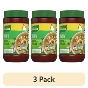 Knorr Shelf Stable Granulated Chicken Bouillon, 32 oz Jar (3 pack) - Picture 1 of 12