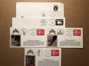 5 DIFFERENT COVERS FOR THE “PAPAL” VISIT TO THE UNITED STATES IN 1979 - Picture 1 of 3