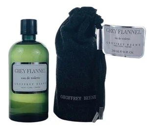 Grey Flannel Geoffrey Beene Men 8.0 8 oz 240ml Eau De Toilette Splash New in Bag - Picture 1 of 2