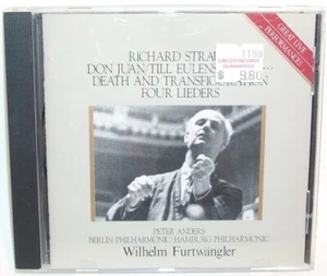 WILHELM FURTWANGLER Richard Strauss ( CD ) King Records 1990 Japanese Import - Imagen 1 de 4