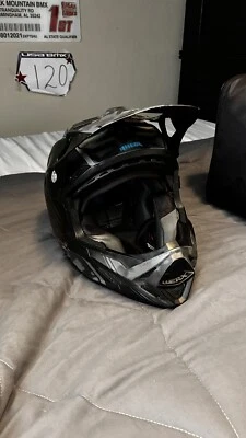 Fly Racing Werx-R Carbon MX Offroad Helmet Black - Image 1 of 4