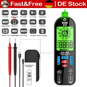 BSIDE A1X Digital Multimeter Voltmeter AC DC Ammeter Ohmmeter Volt Meter Tester. - Bild 1 von 21