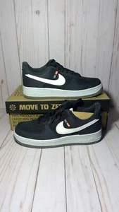 NIKE AIR FORCE 1 '07 LV8 NN - TOASTY BLACK WHITE - SIZE MEN'S 7 / WOMEN'S 8.5 - Picture 1 of 4