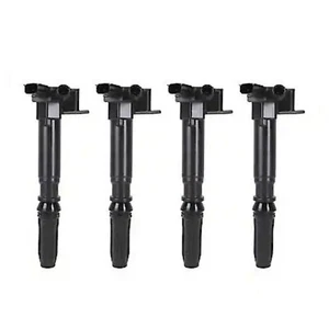 4pcs Ignition Coil Spark Plug for Ford F150 F250 F-350 6.2L 10-2017 EBC1044 - Picture 1 of 2
