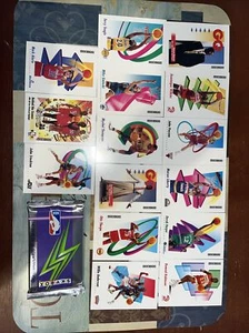 Opened Pack of NBA Skybox 1991-1992 15 Card Pack With Wrapper - Picture 1 of 9