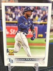 Rayos de radiocontrol novato Wander Franco 2022 Topps Series 1 #215 - Imagen 1 de 2