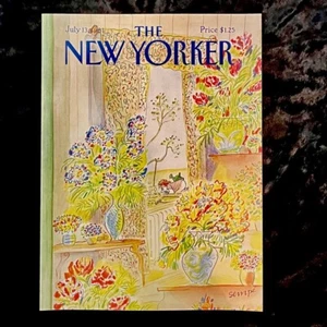July 13, 1981~~~The New Yorker~~~COVER ONLY~~~by🐇J.J. Sempe'~~~LIKE NEW - Picture 1 of 3