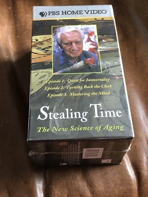 NEW PBS Home Video (VHS) Stealing Time 3 Tape Set - Science of Aging NEW SEALED - Image 1 of 2