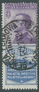 1924-25 REGNO PUBBLICITARI USATO 50 CENT SIERO CASALI - P14-2 - Imagen 1 de 1