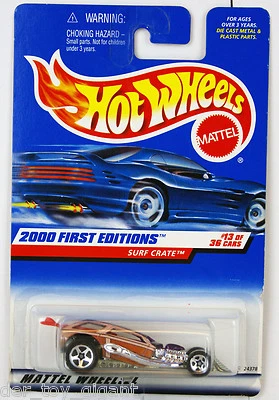 Hot Wheels - 2000 First Editions - Surf Crate - aus dem Jahr 1999 - Bild 1 von 4
