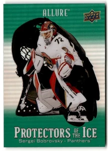 Sergei Bobrovsky 2024-25 UD Allure Protectors of the Ice Green #PI-7 Florida - Imagen 1 de 2