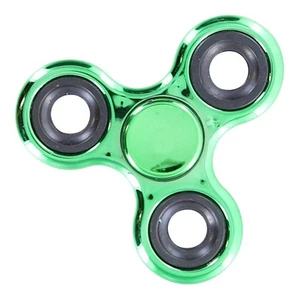 Metallic Fidget Spinner | Green - Picture 1 of 2