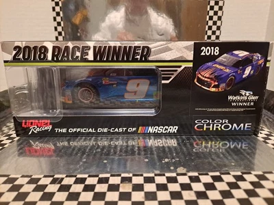 Chase Elliott Lionel 2018 autografiado Sun Energy C.C. WATKINS GLEN RACE WIN 1:24 Foto 1 de 4