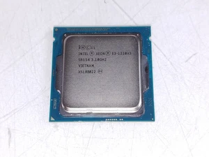 Intel Xeon E3-1220 v3 3.1GHz LGA 1150 5 GT/s Desktop CPU Processor SR154 - Picture 1 of 6