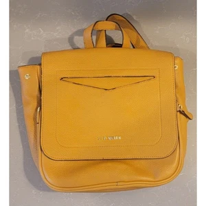 Steve Madden Mini/kleiner Rucksack/Geldbörse, senfgelb, vegane Ledertasche - Bild 1 von 8