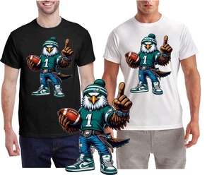 New With Tags / Philadelphia Eagles / Wicking T-Shirt / TriDri - Picture 1 of 10