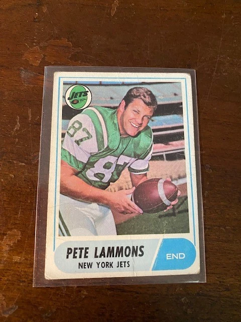 1968 Topps - Pete Lammons #143 (RC) - FREE SHIPPING - Image 1 of 1
