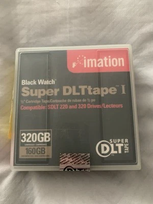 Imation Black Watch Super DLT 16260 Data Tape Cartridge Drive 160/320GB SDLT 220 - Image 1 of 2