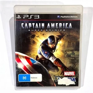 Captain America Super Soldier - Sony PlayStation 3 PS3 - Rare - Pls Read Cond - Picture 1 of 5