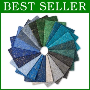 100% Baumwolle Quarz Metallic Fat Quarter Konvolut - Bild 1 von 4