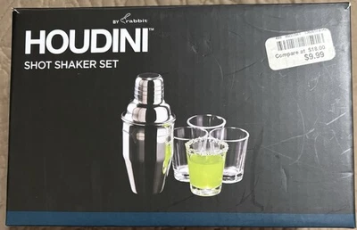 Juego de coctelera Houdini by Rabbit Shot Foto 1 de 2