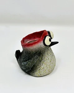 2" BABY Winnie WOODPECKER Blob House planter Pot Only, unique gift, home office  - Picture 1 of 4