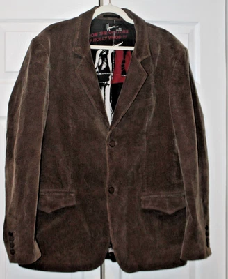 CHAQUETA BLAZER VINTAGE DE PANA MARRÓN PARA HOMBRE HAUS OF HOWE TALLA 44 Foto 1 de 4