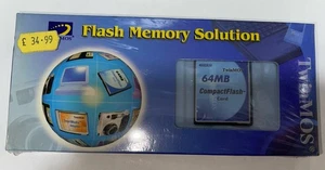 Twinmos 64mb Compact Flash CF Camera Memory Card Retro - Picture 1 of 2