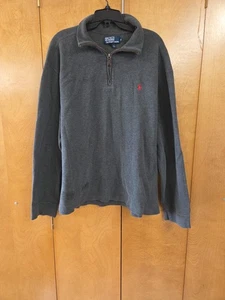 Polo Ralph Lauren maglione pullover 1/4 zip uomo taglia XL - Foto 1 di 4