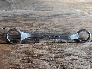 Vintage Lakeside Tools kurzer Doppel-Ringschlüssel 3/4" & 5/8" KOSTENLOSER VERSAND  - Bild 1 von 8