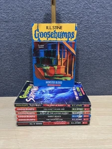 Goosebumps R.L. Stine Lot Of 7 Vintage 1st Editions w/ 2 1st Printings: 27 & 31  - Picture 1 of 8