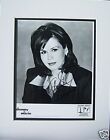 Marie Osmond Autographed 8x10 Black/White Photo Matted  The Osmonds