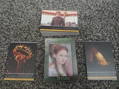 Game of Thrones Trading Cards - Season 2 Rittenhouse COMPLETE Base Card Set 1-88 - Image 1 of 3
