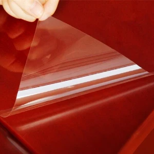 8mil Glossy Furniture Film Protective Clear Foils Kitchen Table Desk 60''x39'' - Picture 1 of 12