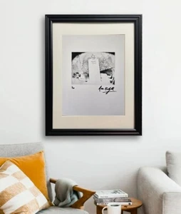 Marc Chagall Hand-Signed Original Print With COA and +$3,500 USD Appraisal - Picture 1 of 10