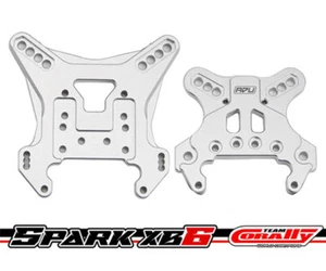 ALU 7075 F & R Shock Tower C-00180-811 C-00180-812 For Team Corally - SPARK XB-6 - Picture 1 of 6