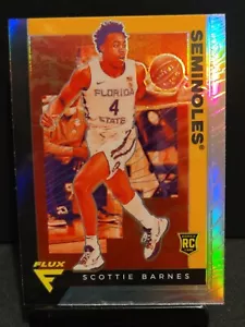 Scottie Barnes 2021 Chronicles Draft Picks FLUX HOLO PRIZM ROOKIE SILVER - RC - Picture 1 of 2