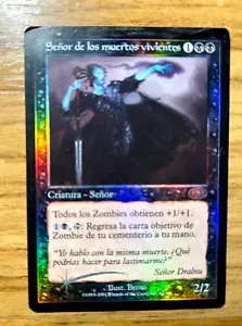 LORD OF THE UNDEAD FOIL Magic SPANISH Poor / Heavy Play Planeshift MTG - Imagen 1 de 2