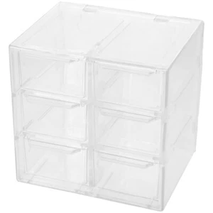 Desktop Storage Box Cosmetics Organizer Drawer Stationery Container Office - Picture 1 of 12