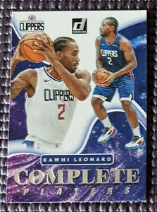 2021-22 Panini Donruss Complete Player Kawhi Leonard #10 Clippers insert NM/Mt - Picture 1 of 2