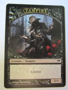 MTG Vampire Token Dark Ascension Light Play!! - Picture 1 of 1