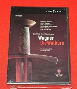 Wagner Die Walkure Opera 3 Disc DVD Set Brand New Sealed - Imagen 1 de 5