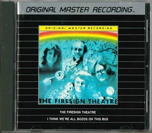 Firesign Theatre I Think We're All Bozos on This Bus (CD, MFSL Comedy CD) Rare! - Picture 1 of 2